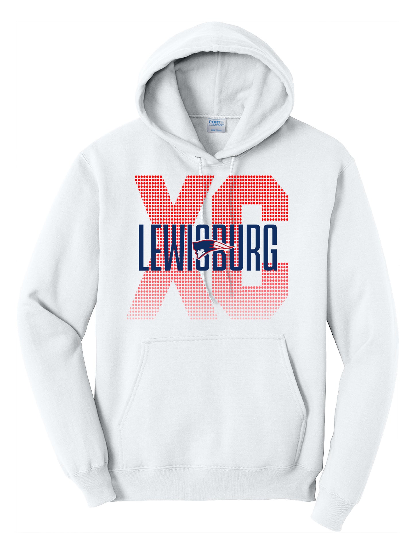 Lewisburg Cross Country Unisex Hooded Sweatshirt