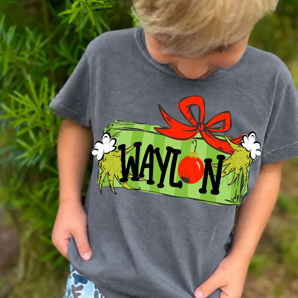 Custom Name Christmas Tees or Sweatshirts/ Toddler and Youth Sizing