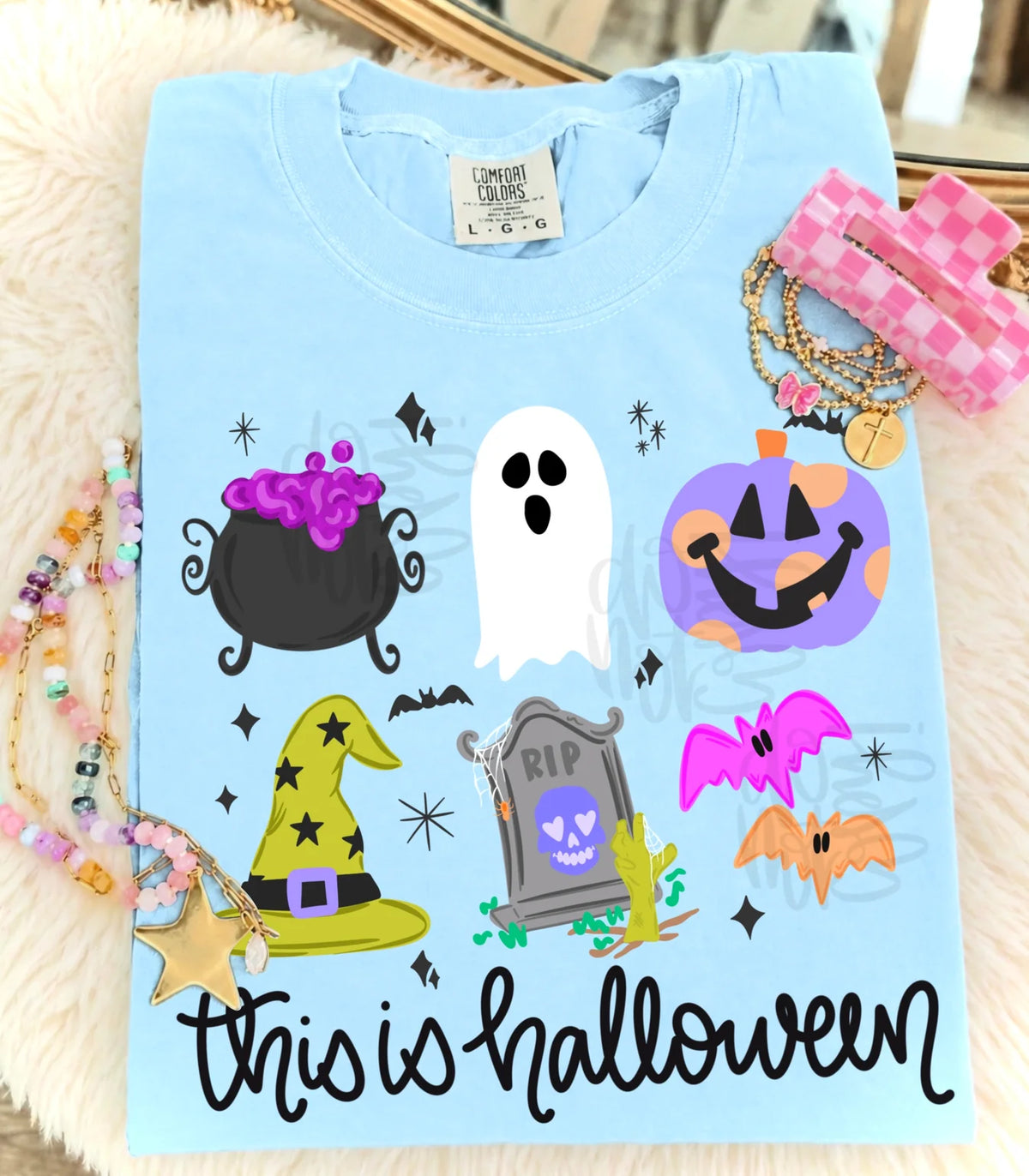Comfort Colors This Is Halloween Shirt/ Halloween Shirt/ Youth and Adult Sizes