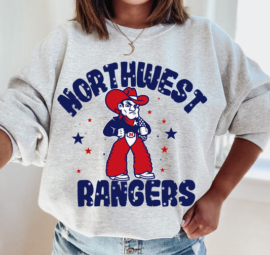 Gildan or Bella Northwest Rangers Unisex Sweatshirt /  Youth and Adult Sizes