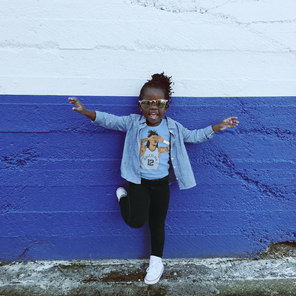 Ja Shirt/ Short Sleeve Youth and Adult Grizz Shirt/ GrizzliesTee/ Spirit Drop /Memphis Basketball/ Bella or Comfort Colors