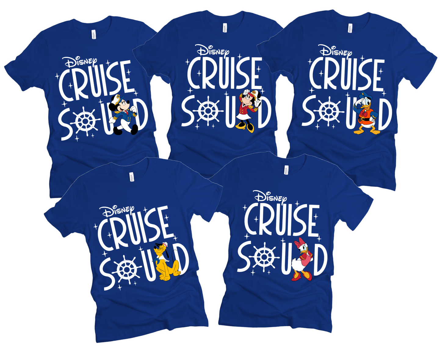Family Disney Cruise Vacation Group Shirts / Magical Vacation Themed Shirt / Toddler, Youth, Adult Sizes/ Option for 100's of Characters