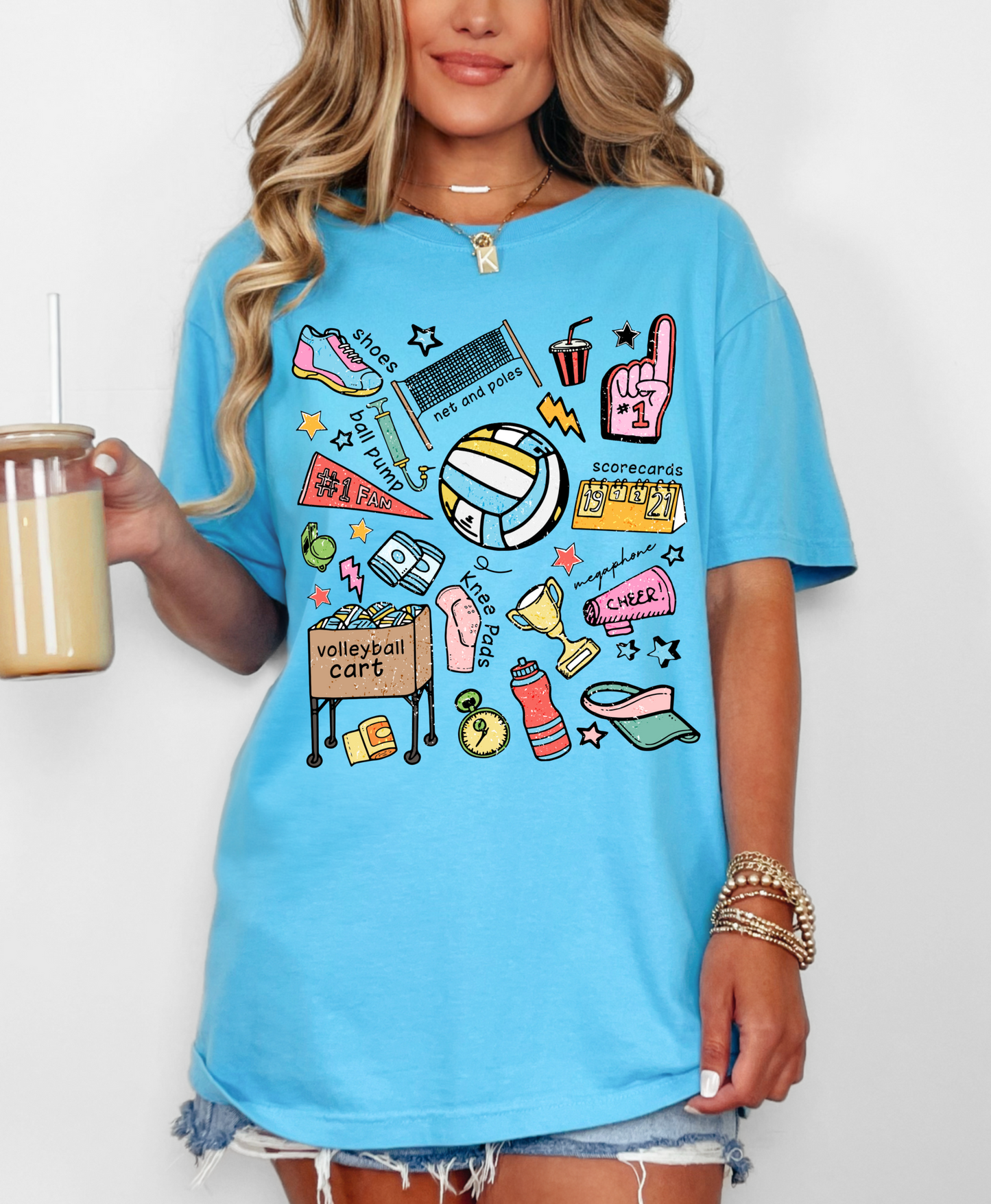 Comfort Colors or Bella Canvas Volleyball Things Tee/ Youth and Adult Tees