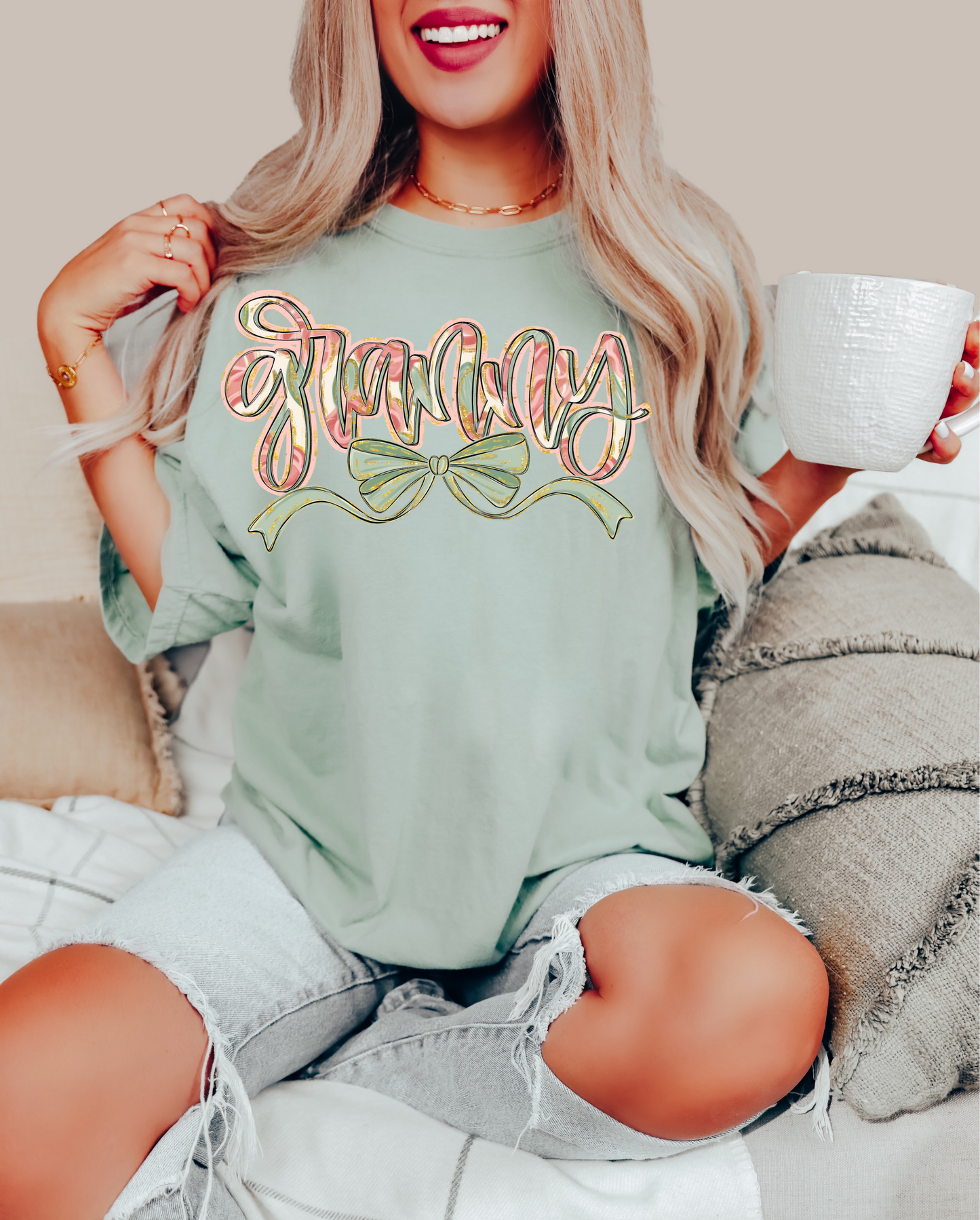 Comfort Colors or Bella Canvas Granny Mothers Day Tee / Mother's Day Tee