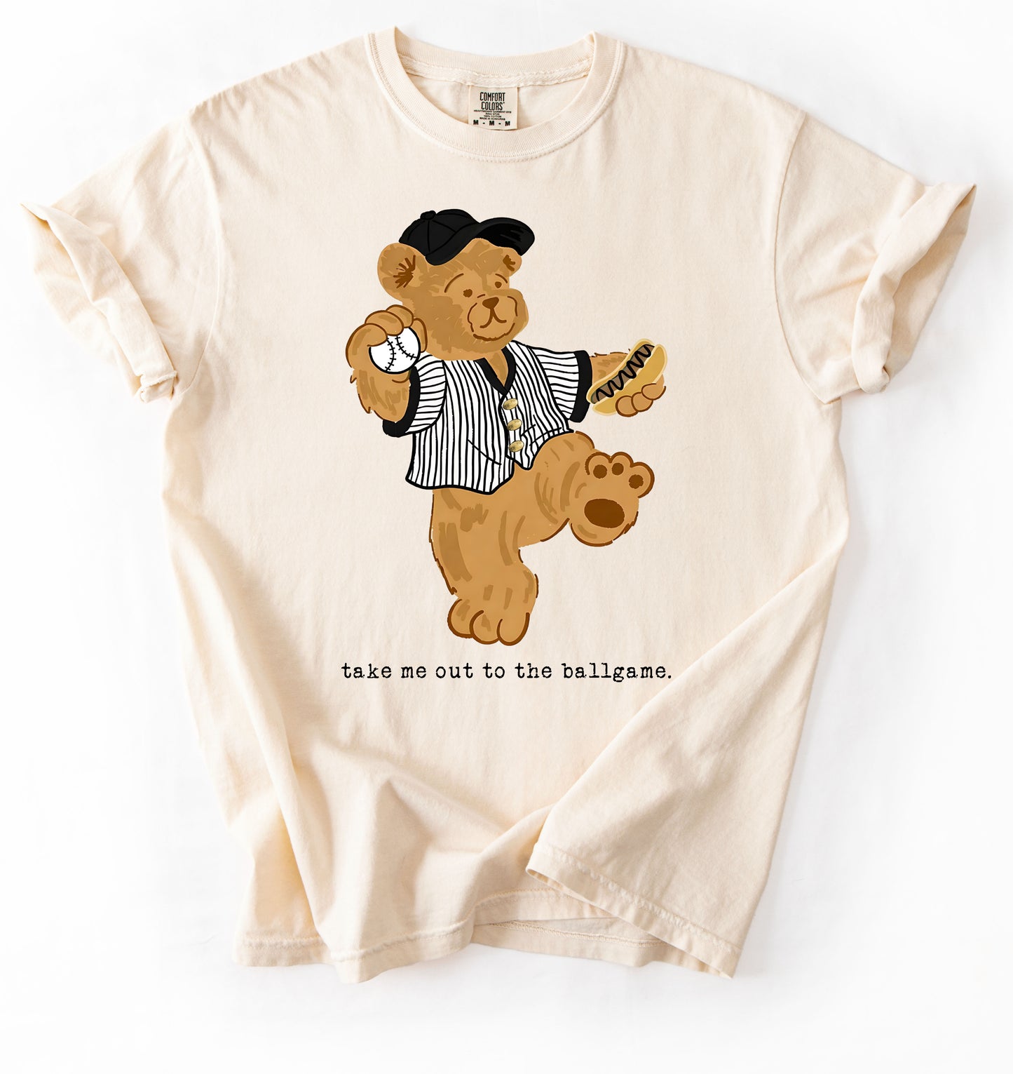 Take Me Out To The Ball Game Baseball Shirt/ Bella Canvas or Comfort Colors