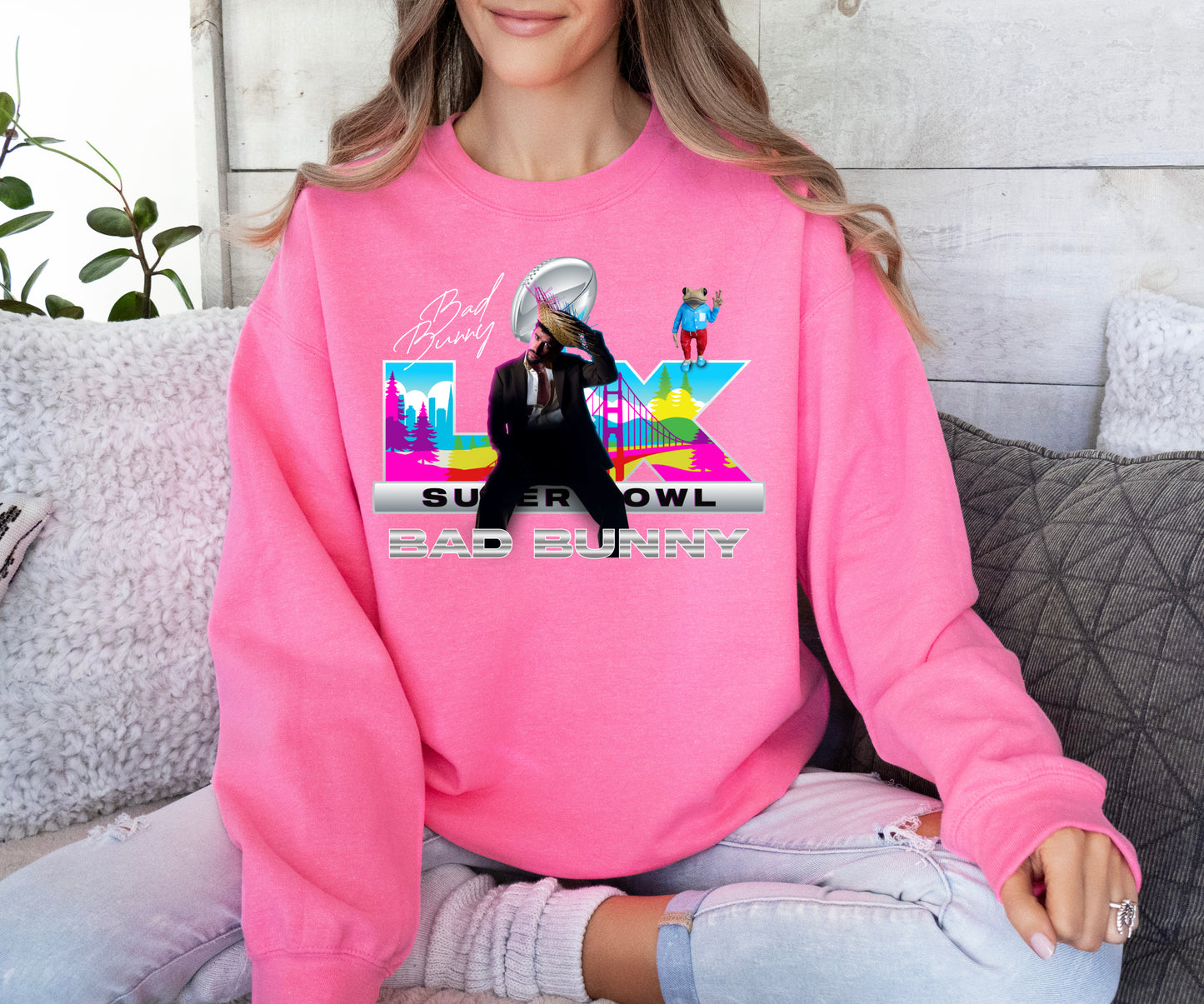 Benito Bowl Shirt/ Bad Bunny Sweatshirt/ Youth and Adult Sweatshirts