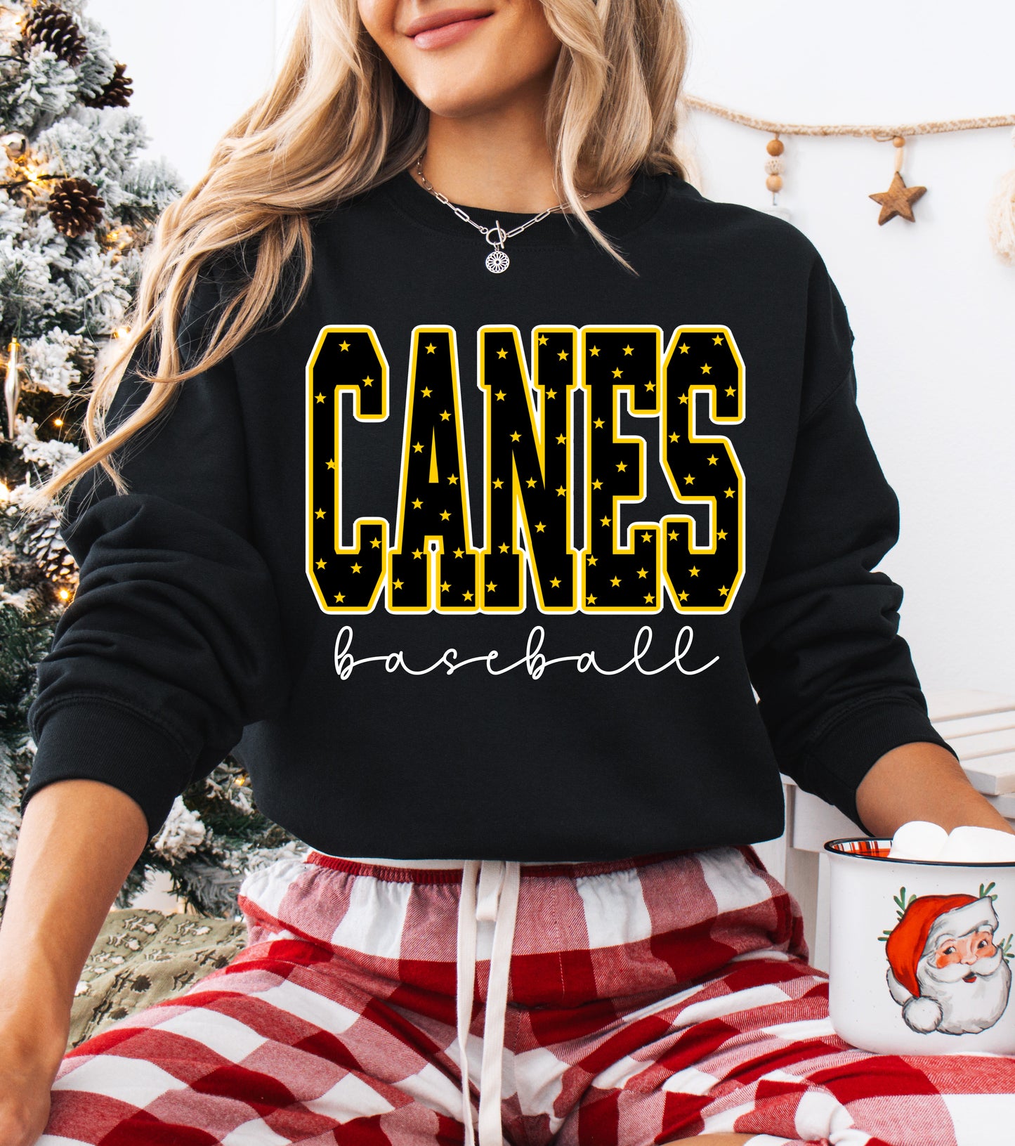 Black Canes Sweatshirt/ Gildan or Bella Options