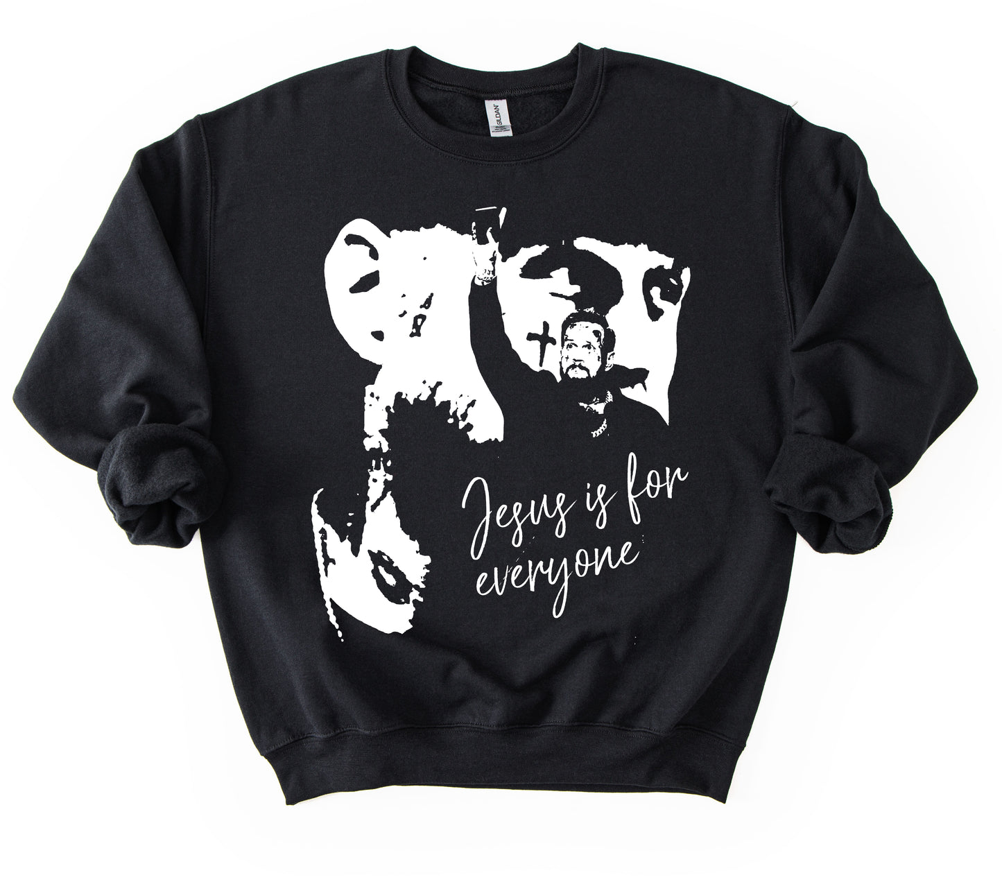 Gildan or Bella Canvas Jesus Is For Everyone Sweatshirt/ Religious Sweatshirt/Youth and Adult Sizes