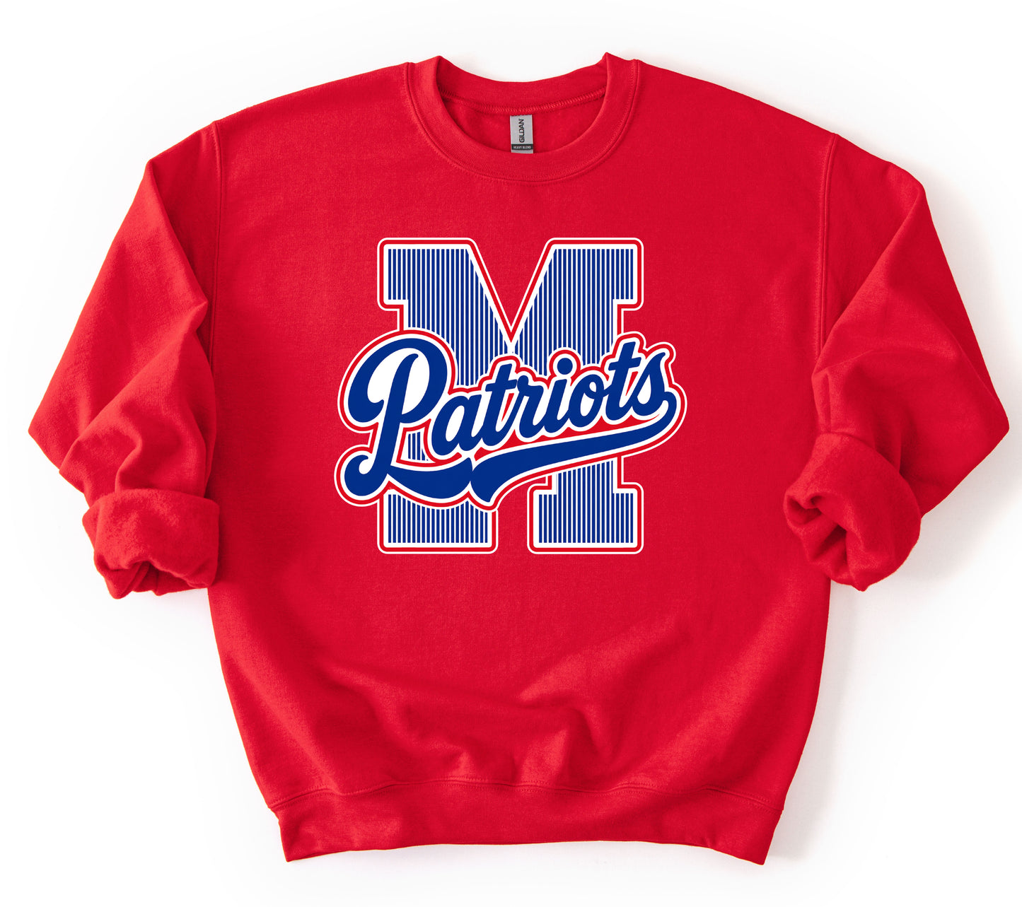 Gildan or Bella Canvas Marshall Patriots Sweatshirt/ Youth and Adult Sizes