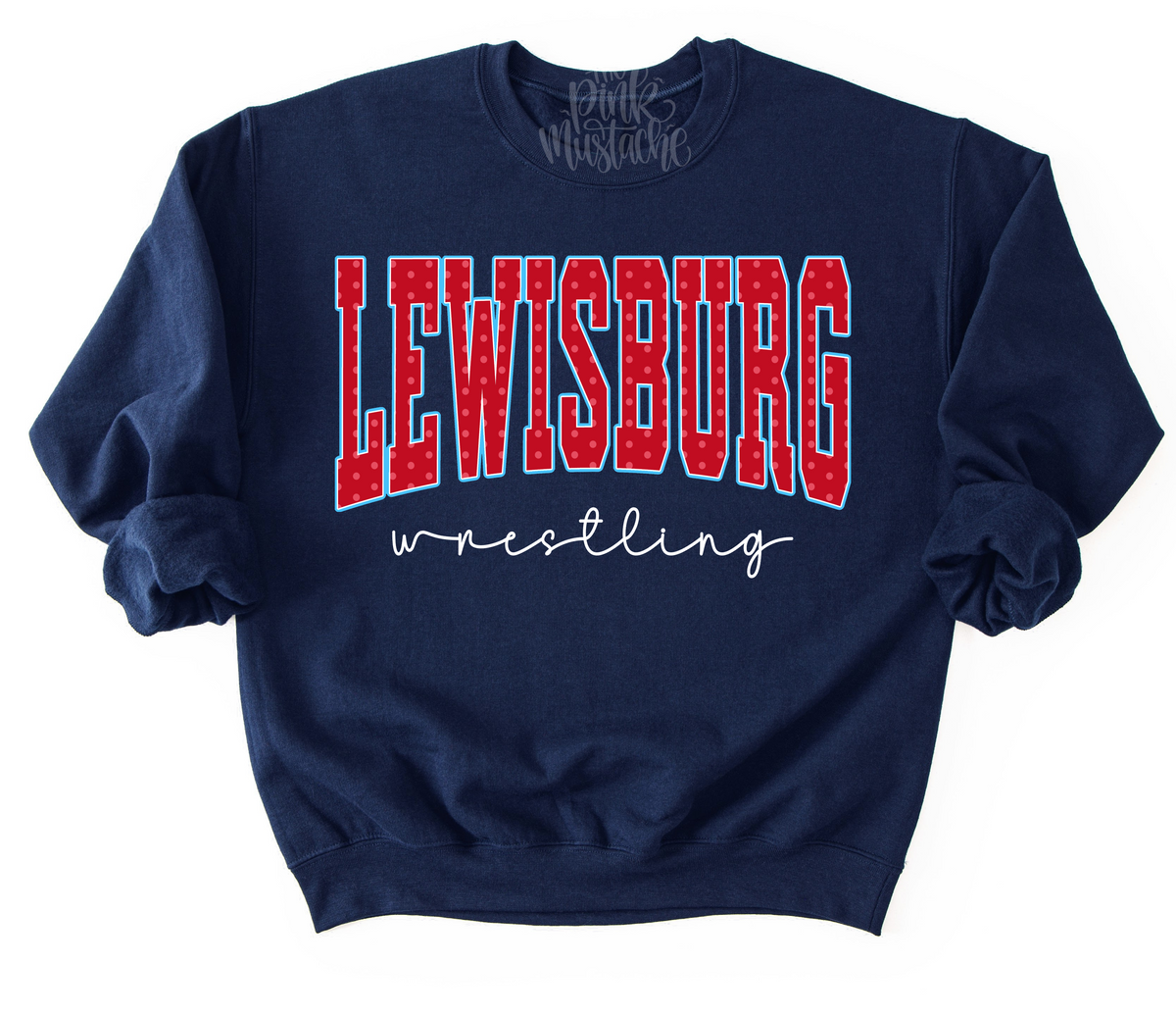 Gildan or Bella Canvas Lewisburg Wrestling Sweatshirt/ Youth and Adult Sizes