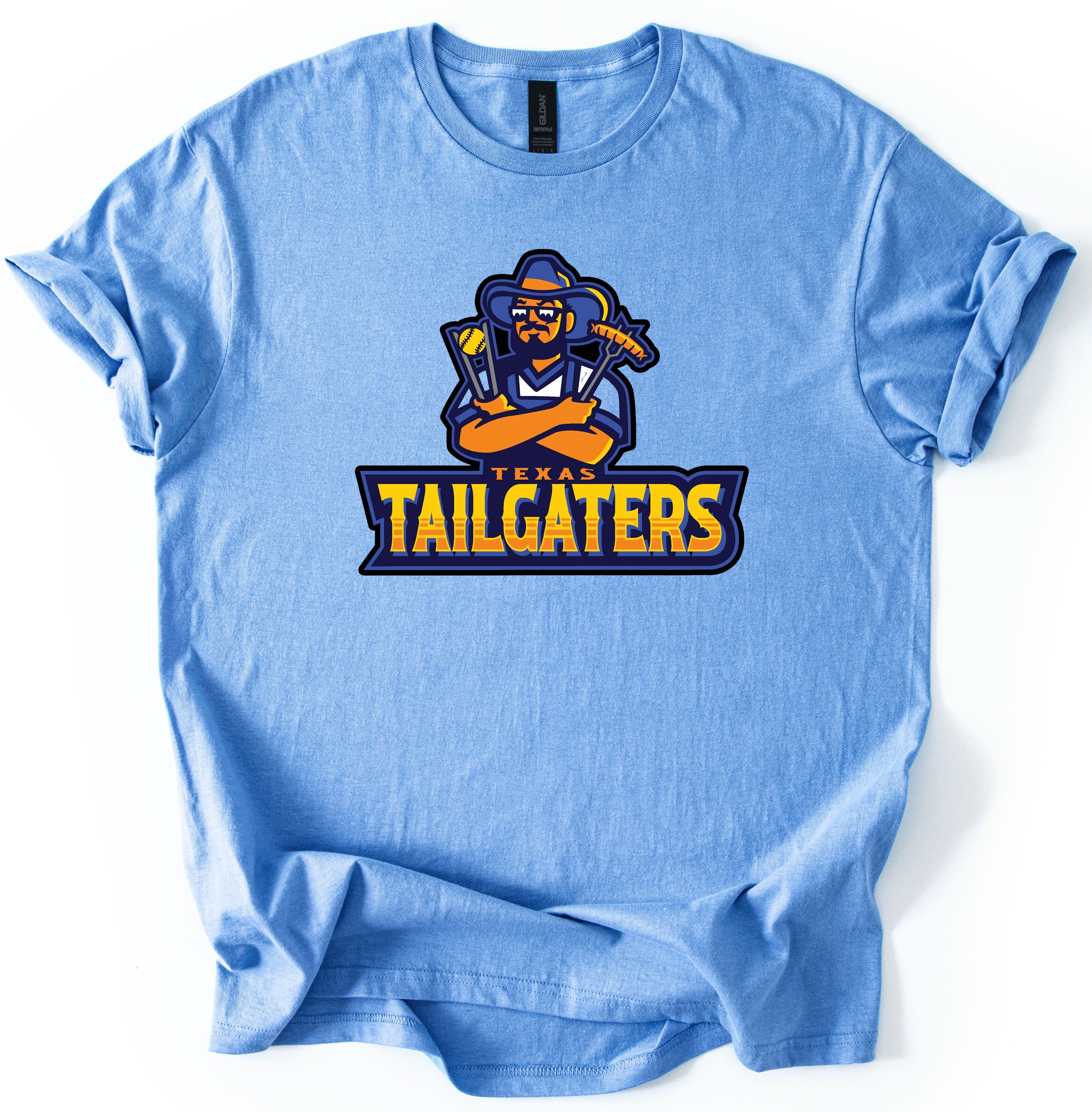 Gildan Softstyle Texas Tailgaters Shirt/ Youth and Adult Sizes