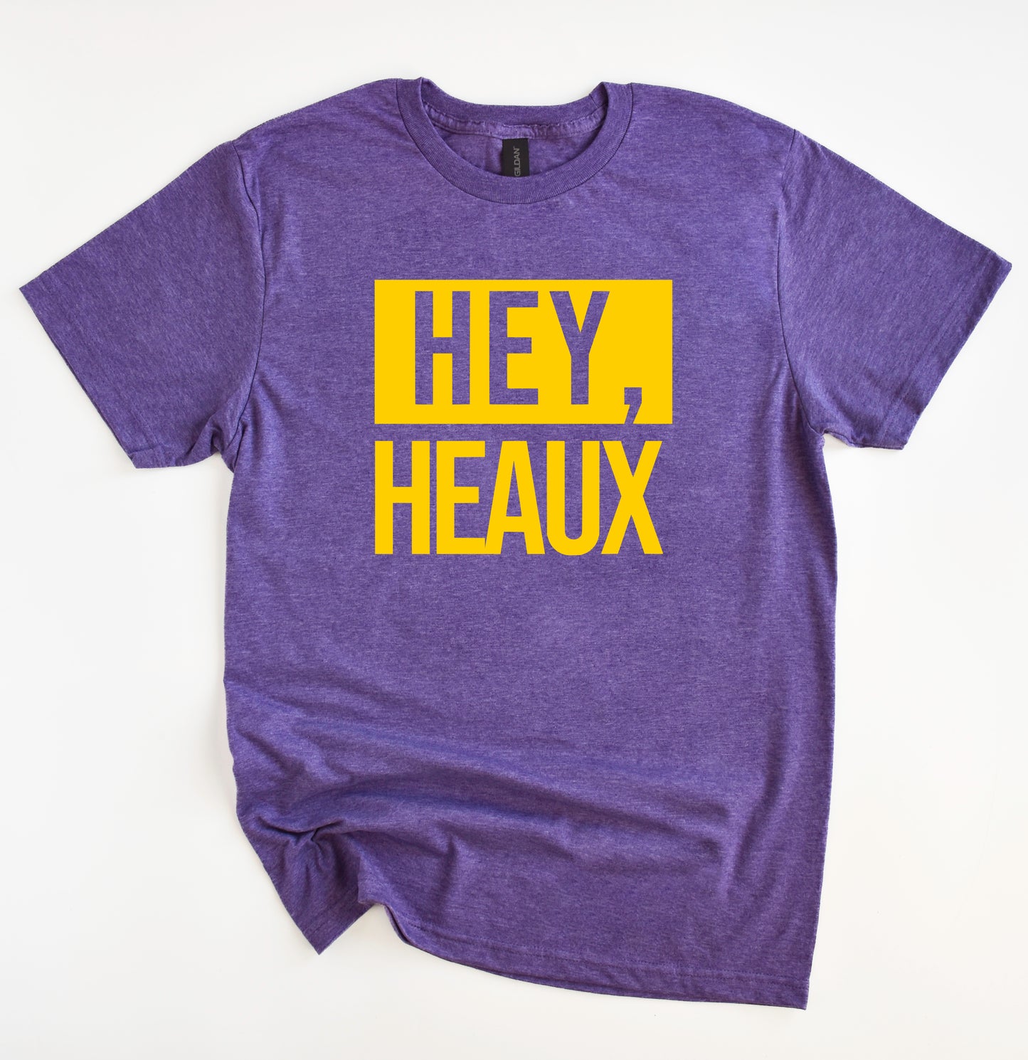 Hey, Heaux Shirt/ LSU Lane Shirt- Gildan Softstyle