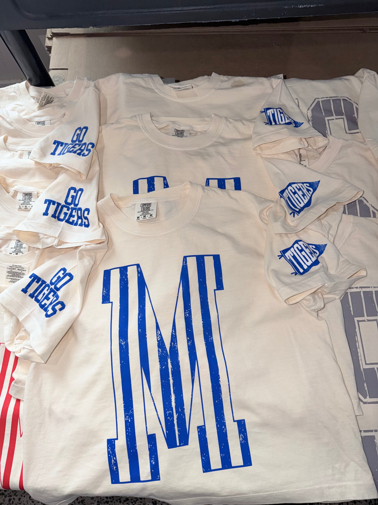 Comfort Colors Memphis Spiritwear Boxy Crop Tee