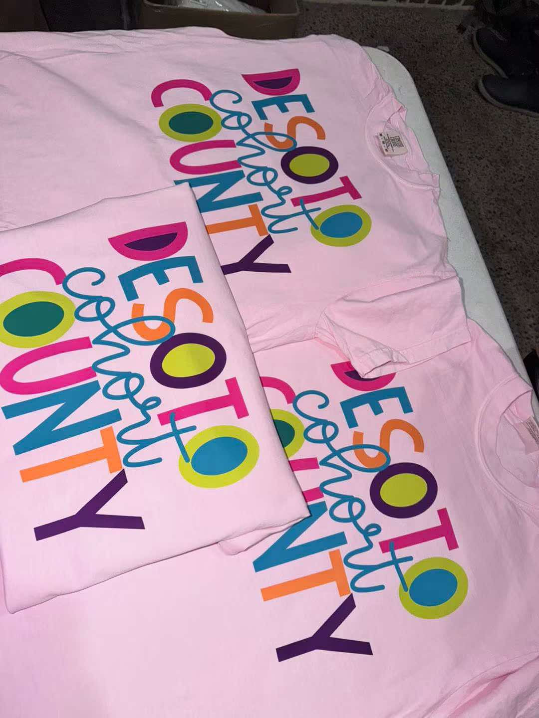 Comfort Colors Desoto County Cohort Shirt