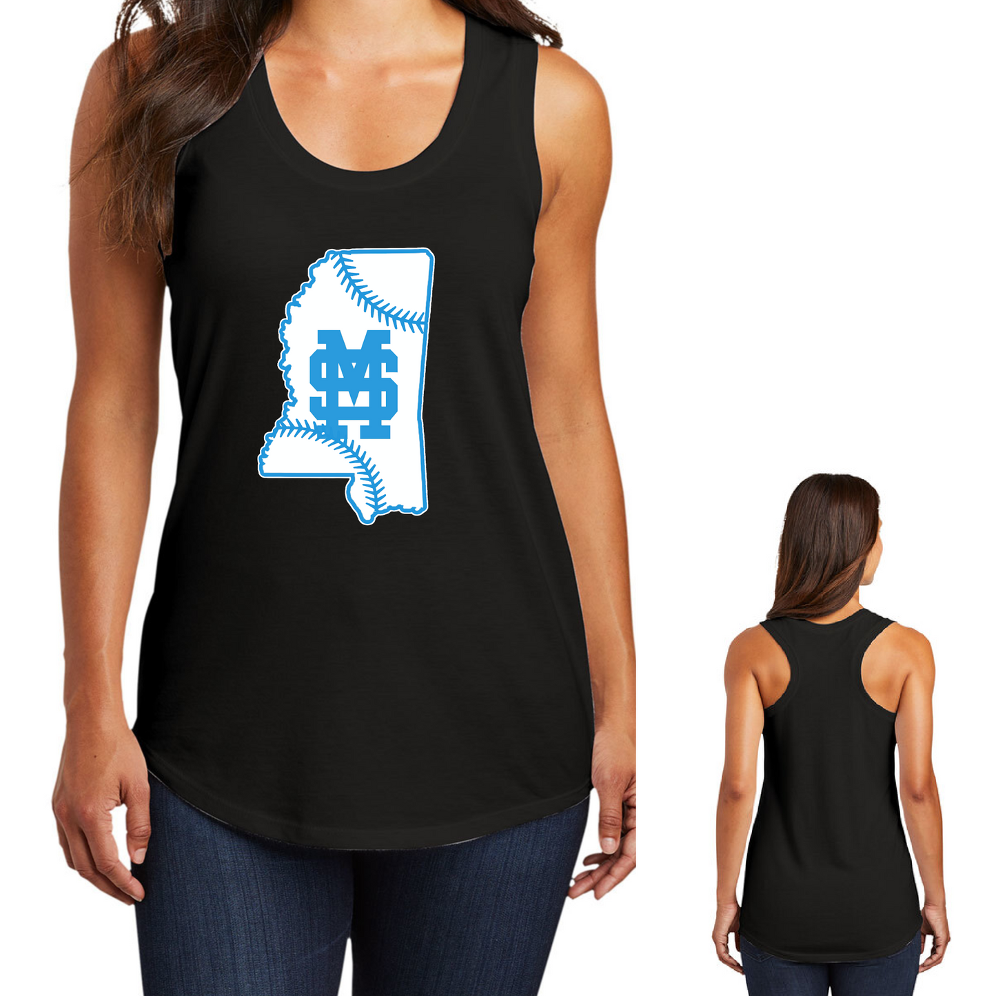 Southaven All Stars District Brand Racerback Tank Top