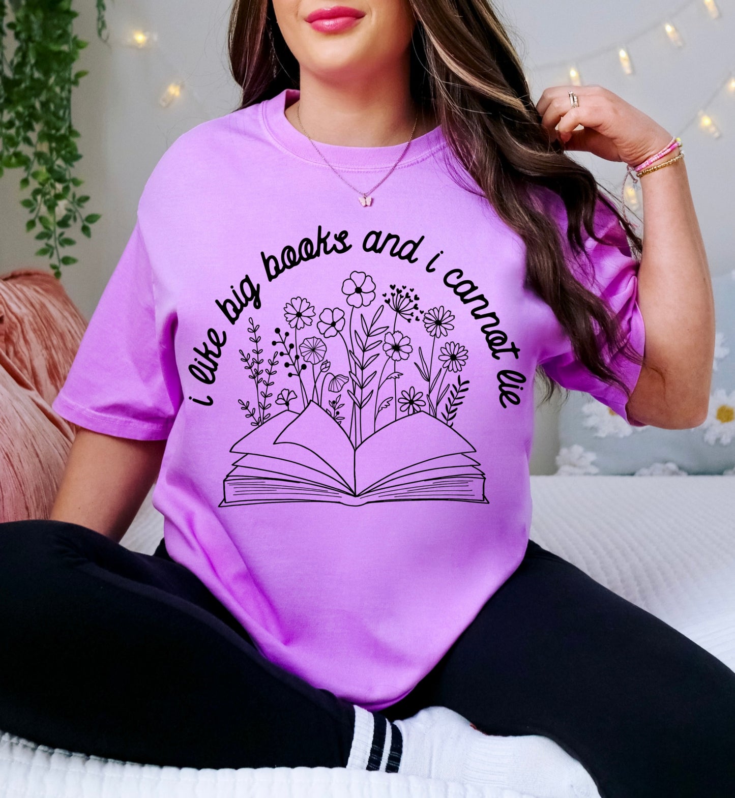 Comfort Colors I Like Big Books And I Cannot Lie Shirt/ Multiple Colors