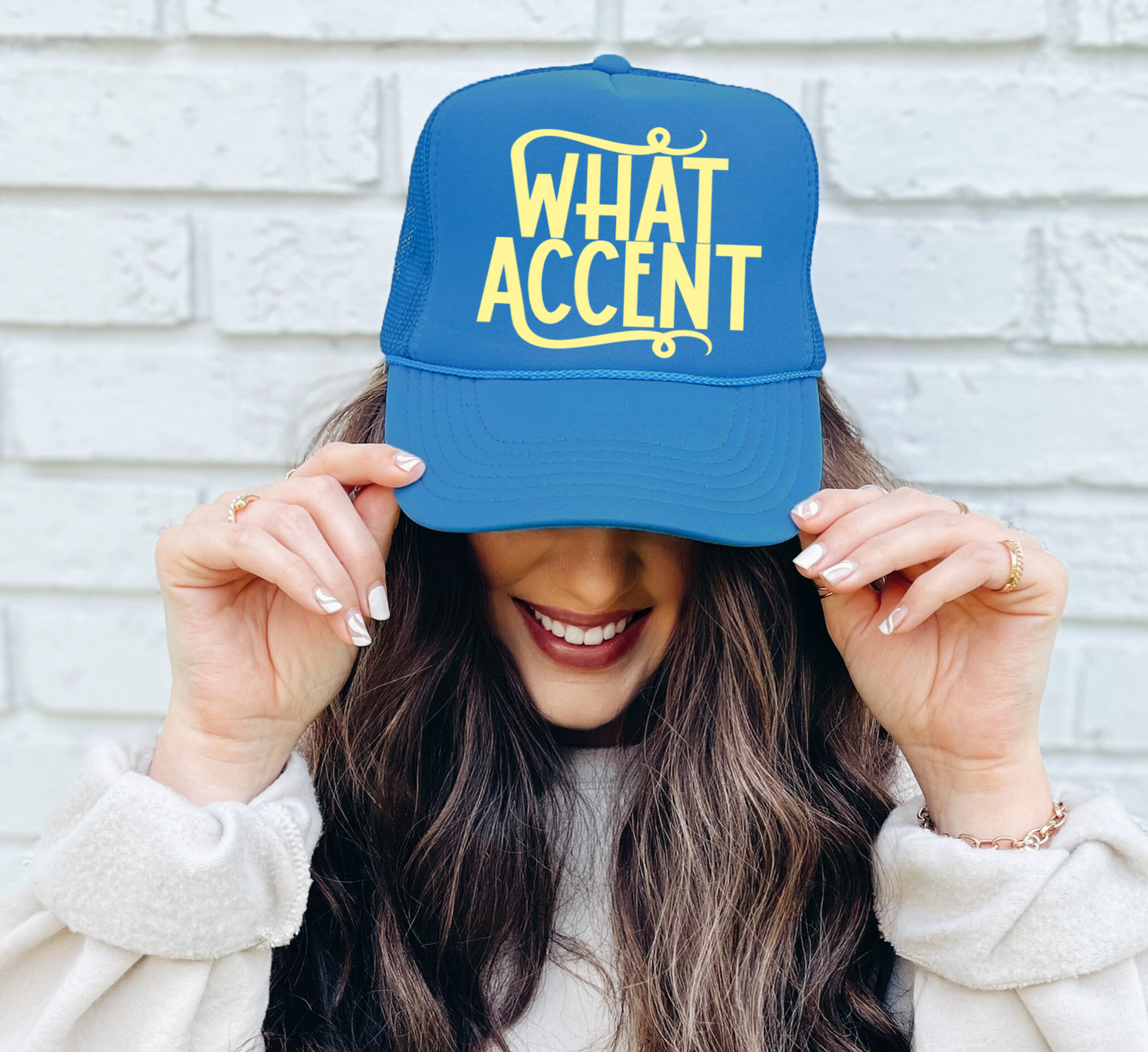 What Accent Trucker Hat / Funny Accent Trucker Hat/ Otto Brand - Funny Trucker Hats