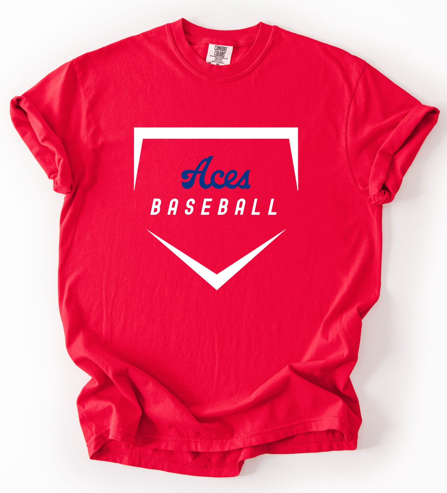 Comfort Colors or Bella Canvas Mississippi Aces Baseball Shirt