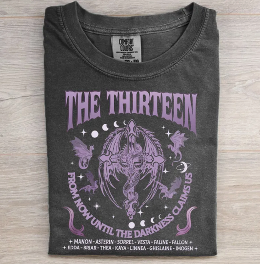Comfort Colors The Thirteen TOG Tee/ Throne of Glass Fan Gear