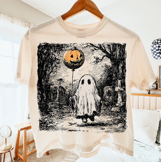 Halloween Themed Boxy Crop