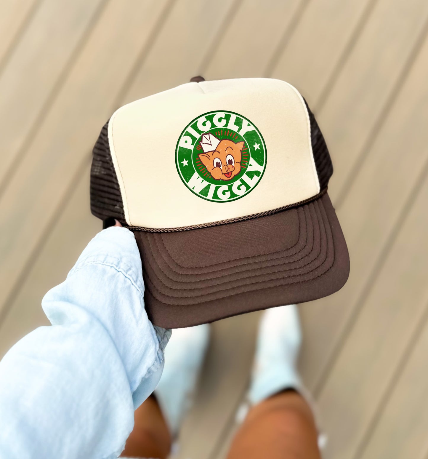 Piggly Wiggly - Funny Vintage Style Trucker Hat