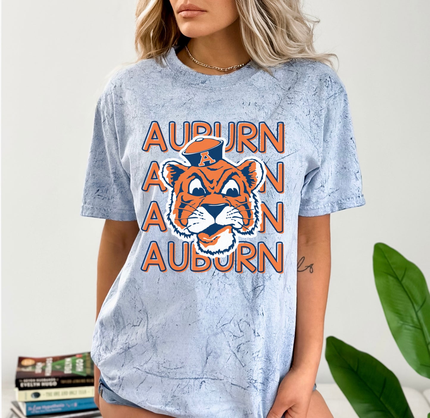 SPIRIT DROP - Let's Go Tigers - Comfort Colors Colorblast