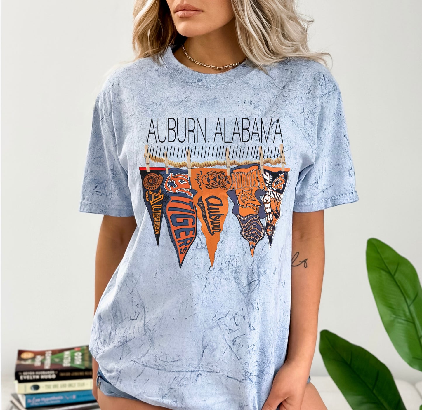 SPIRIT DROP - Let's Go Tigers - Comfort Colors Colorblast