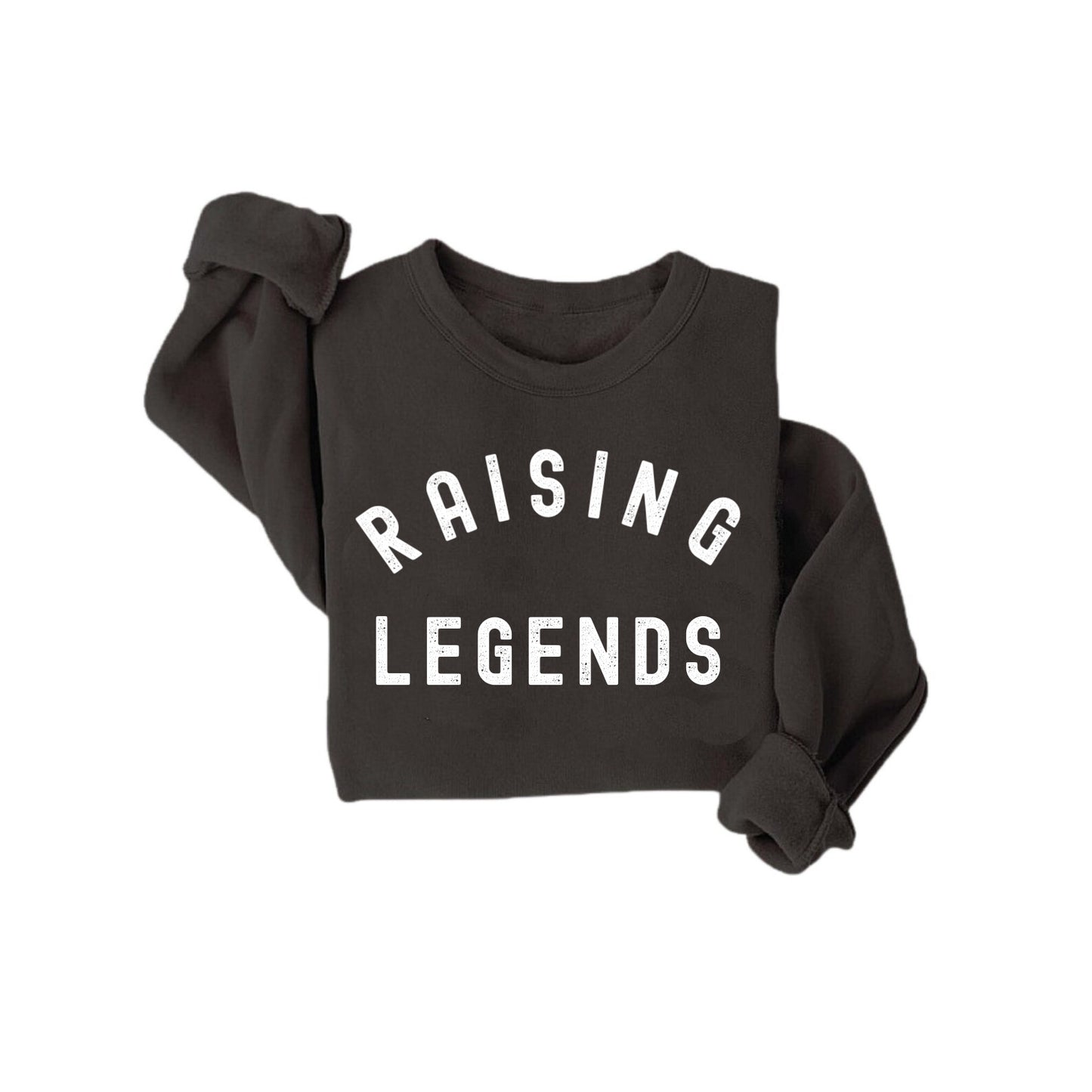 Multiple colors -Raising Legends Quality Softstyle Sweatshirt/ Sports Mom Sweatshirt/ Baseball Mom/Football Mom