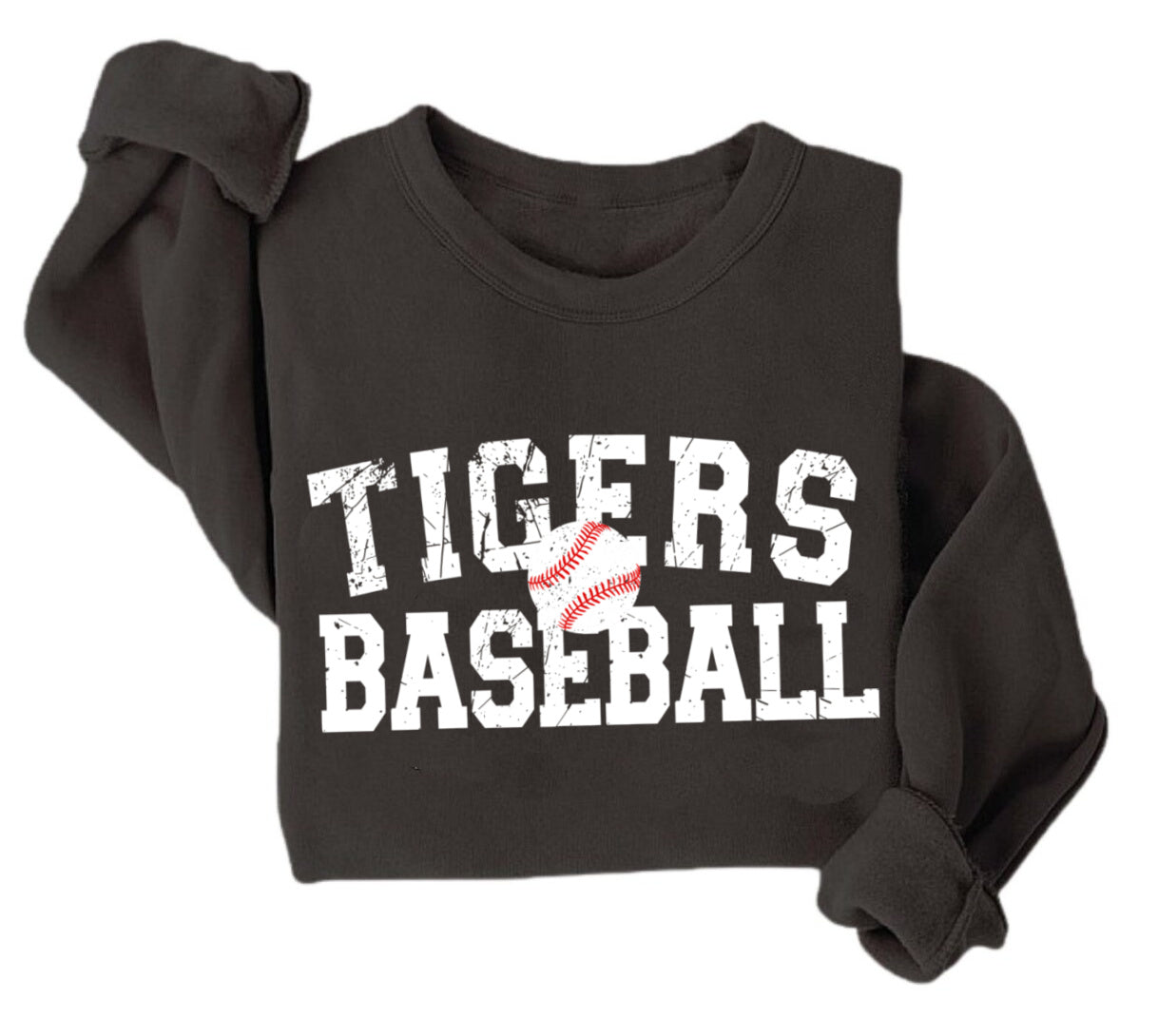 Tigers Baseball Quality Softstyle Sweatshirt/ Baseball Mom