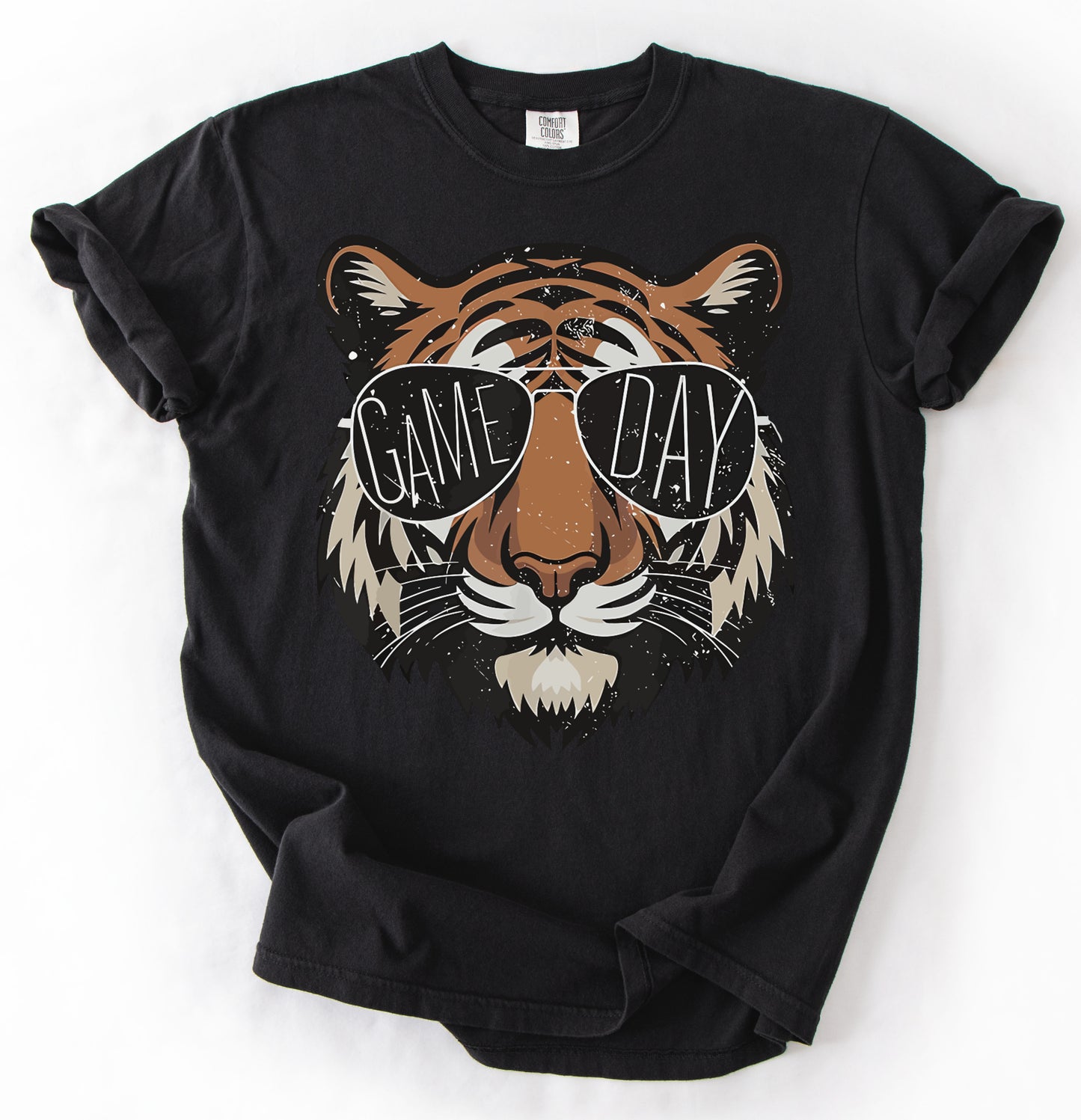 Comfort Colors Tiger Face Tee/ Hernando Tigers Shirt/ Youth and Adult Sizes