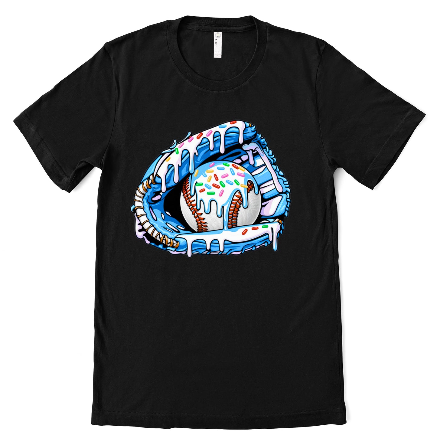 Baseball Boys Ice Cream Drip Shirt