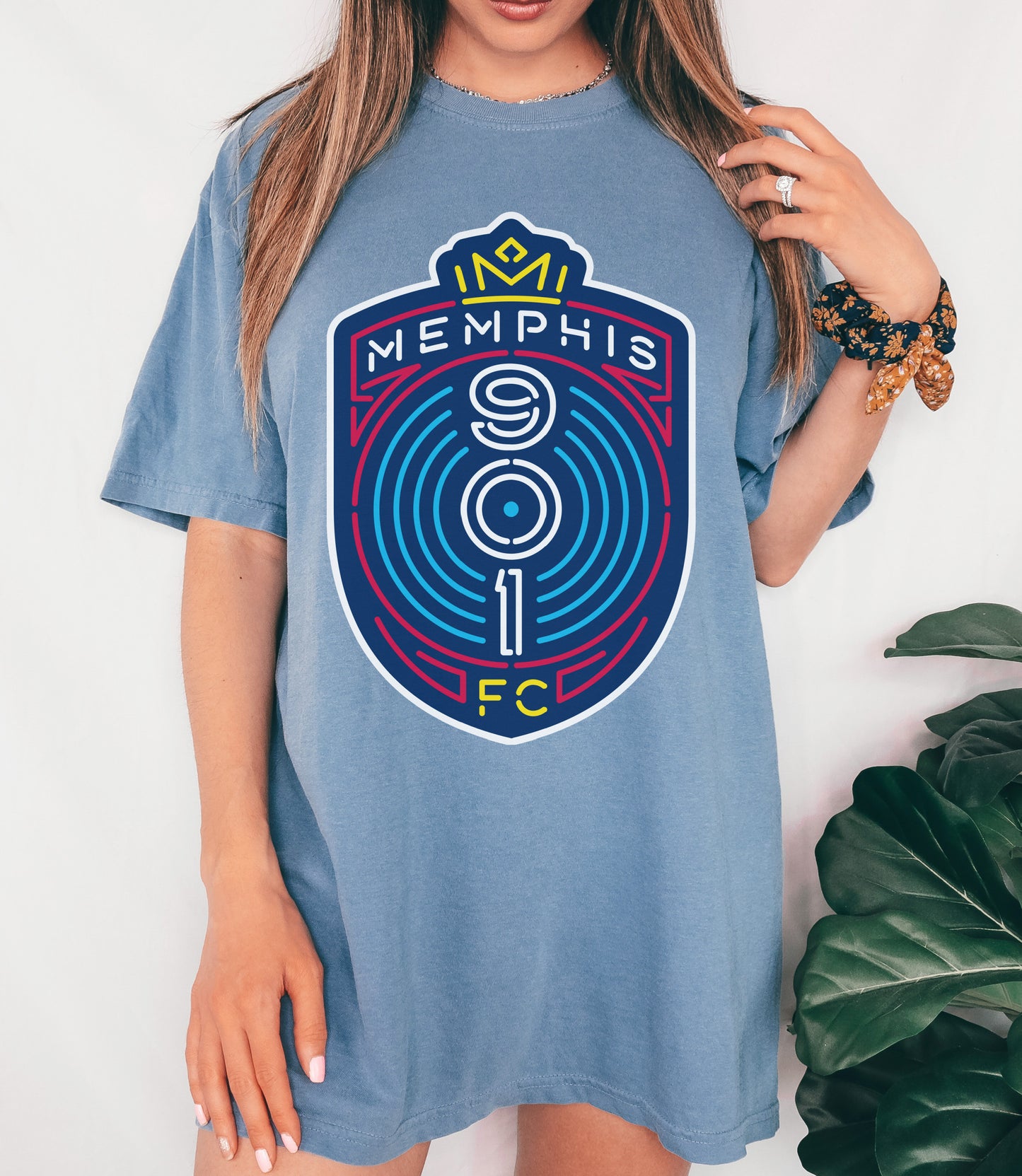 Memphis 901 FC Soccer T-Shirt / Soccer Shirt / Bella Canvas or Comfort ColorsTee