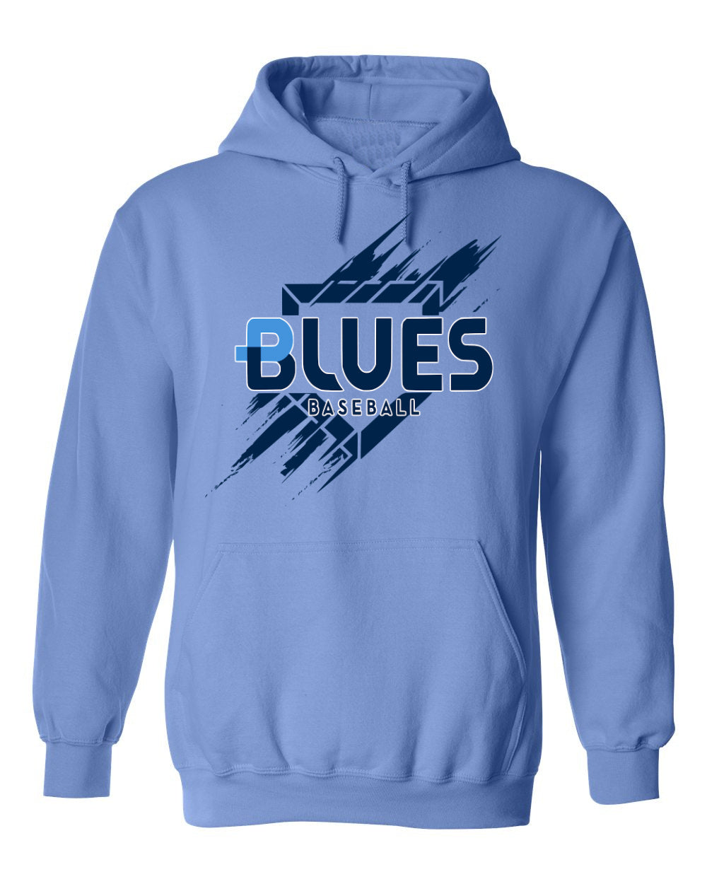 Blues Baseball Home Place Hoodie/ Youth and Adult Sizes
