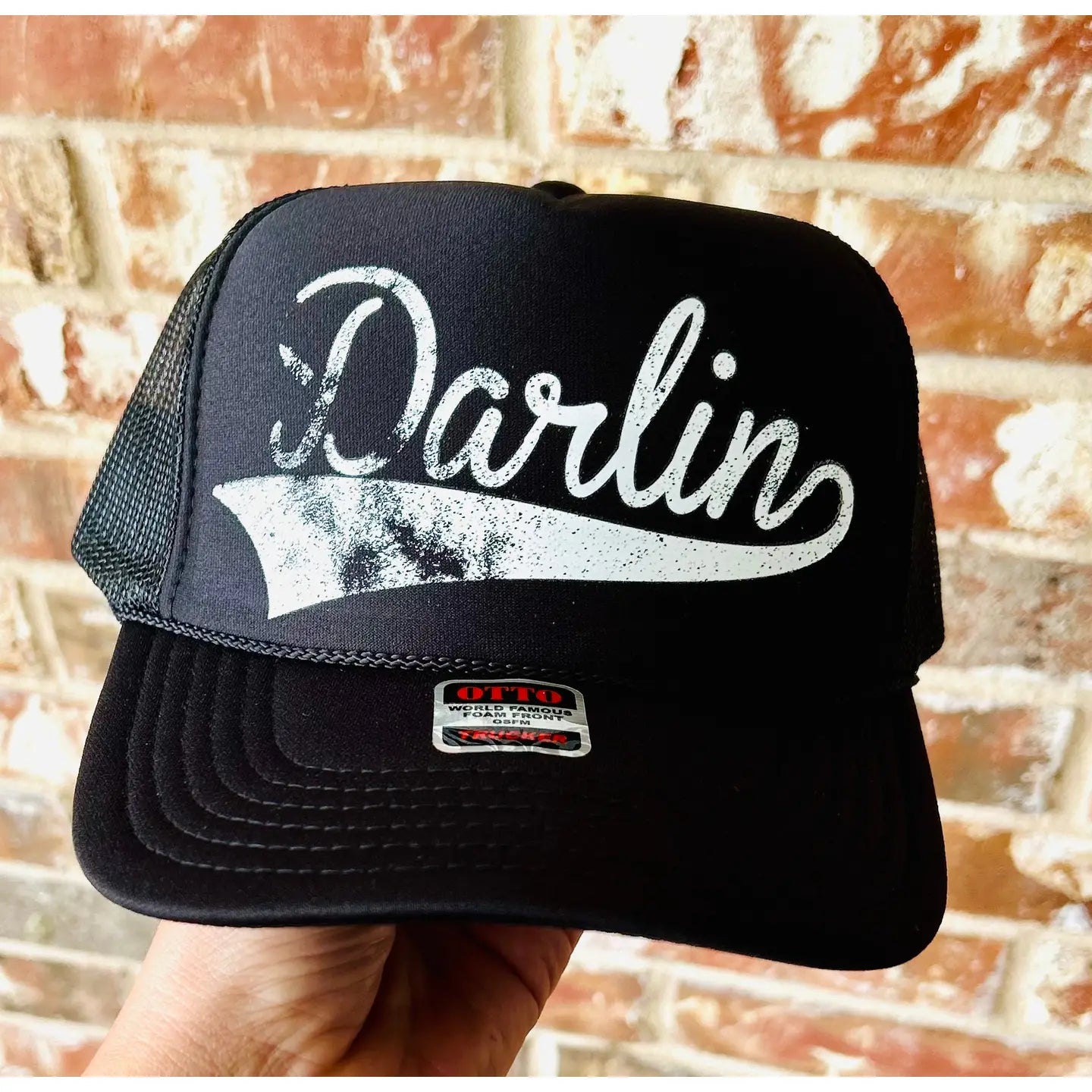 Darlin' Country Western Style Trucker Hat /Gifts for Her
