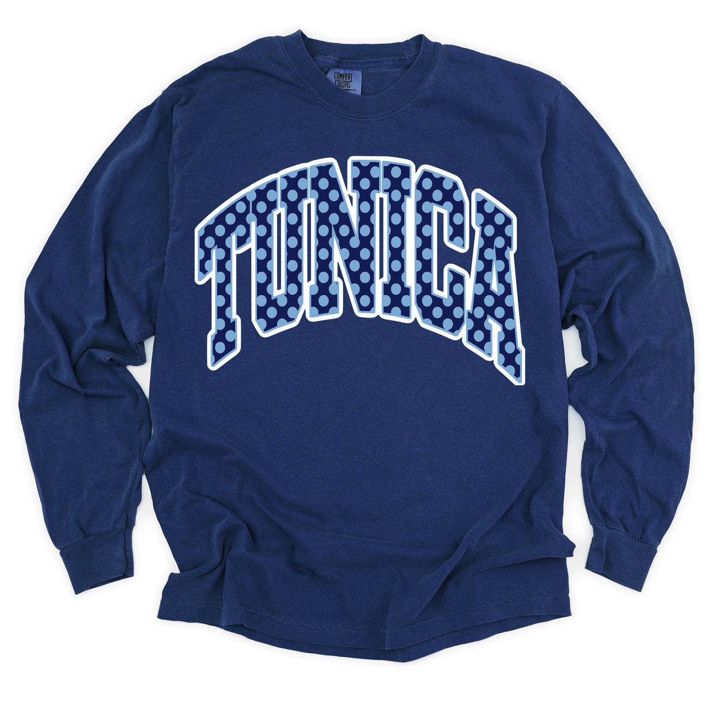 Comfort Colors Tunica Long Sleeve Shirt/ Tunica Academy Shirts/Adult Sizes