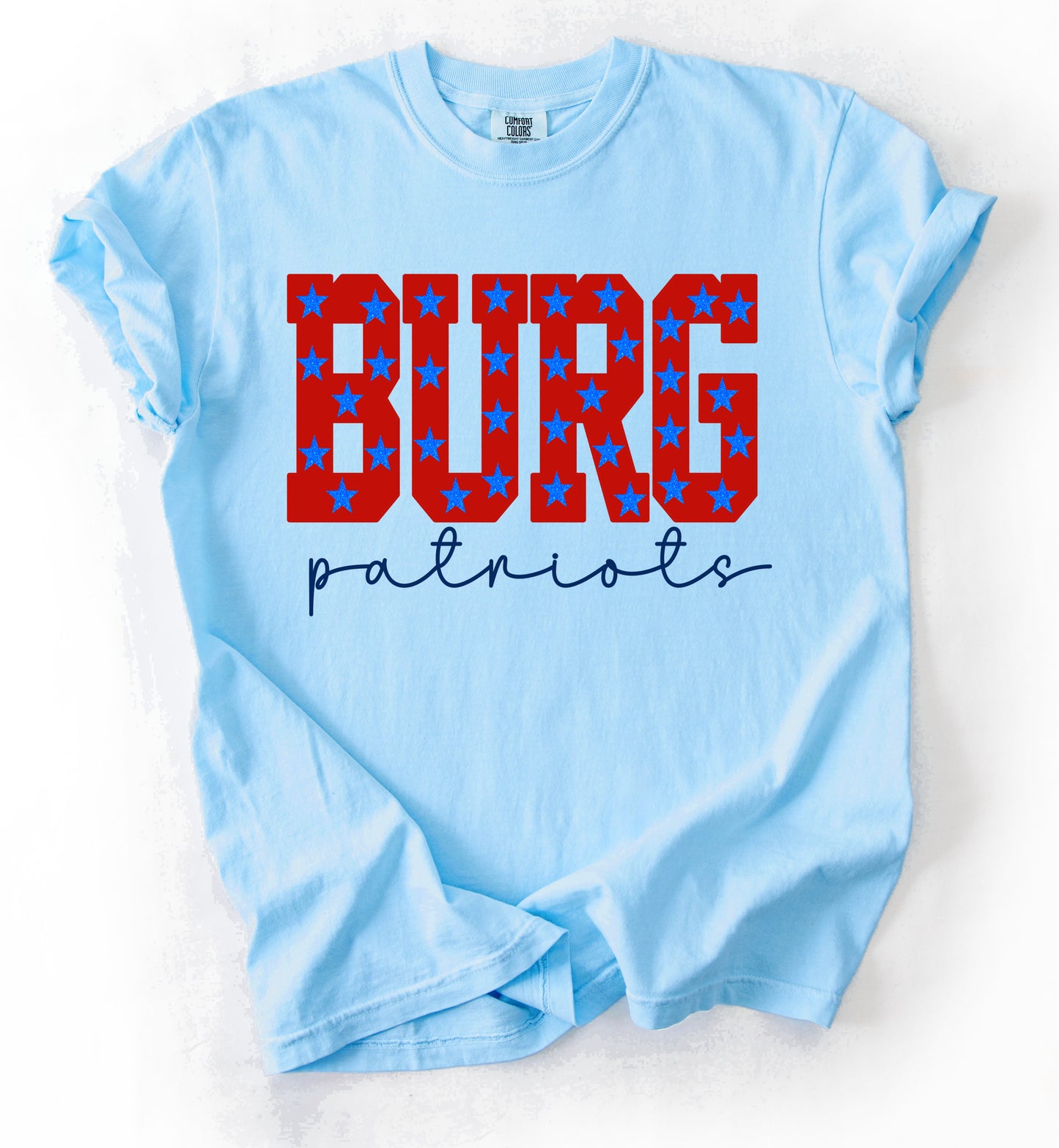 Lewisburg Dance Fundraiser - Burg Patriots Comfort Colors Shirt/ Youth and Adult Sizes