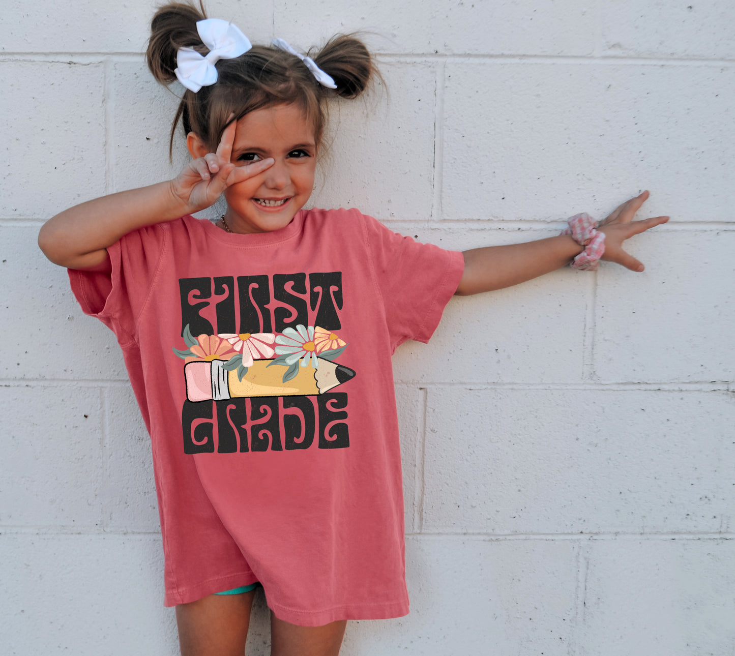 Comfort Colors Back To School Pencil Shirts / All Grades Available/ MULTIPLE COLORS - Type In At Checkout