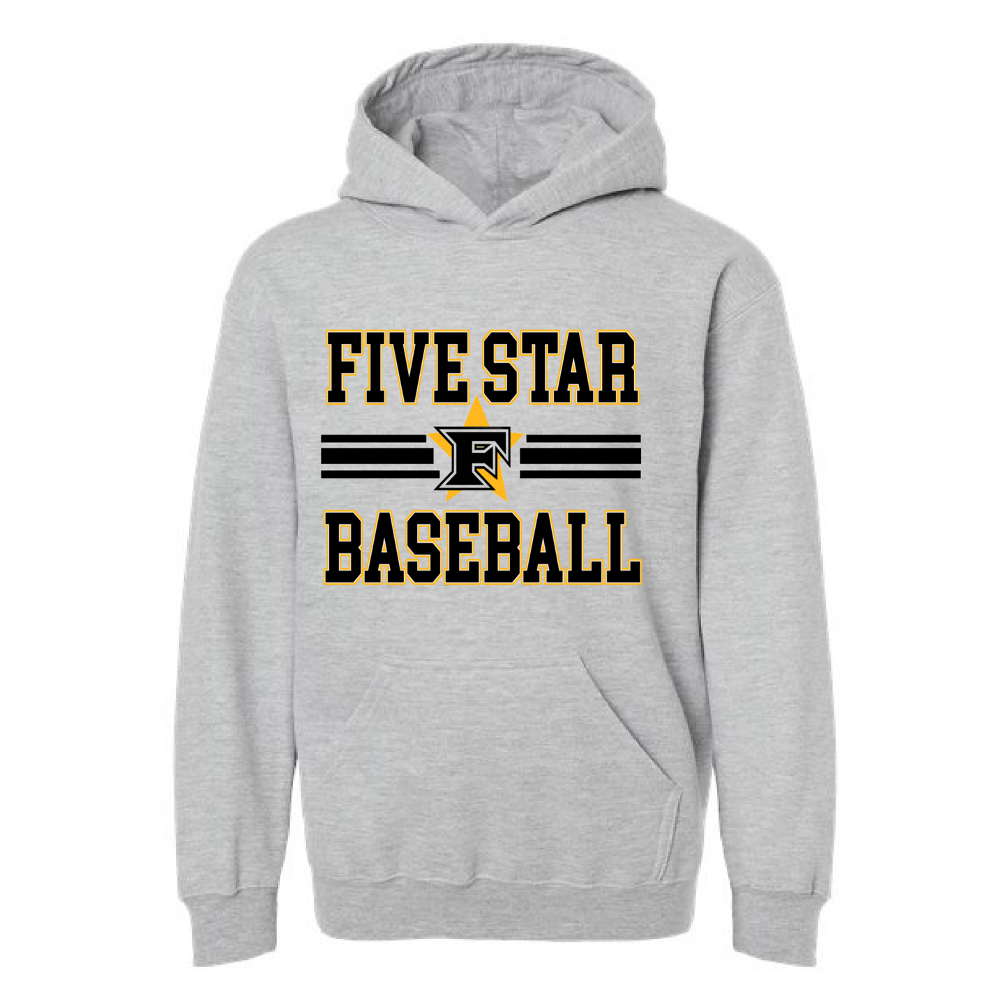 Five Star Hoodie/ Youth and Adult Sizes