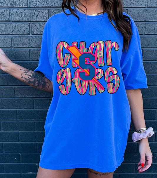 Comfort Colors Southaven Chargers Shirt / DC -Desoto County Schools / Mississippi School Shirt/ Youth and Adult Sizes