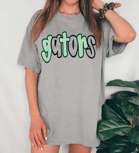 Comfort Colors Lake Cormorant Gators Tee / Lake Cormorant -Desoto County Schools / Mississippi School Shirt