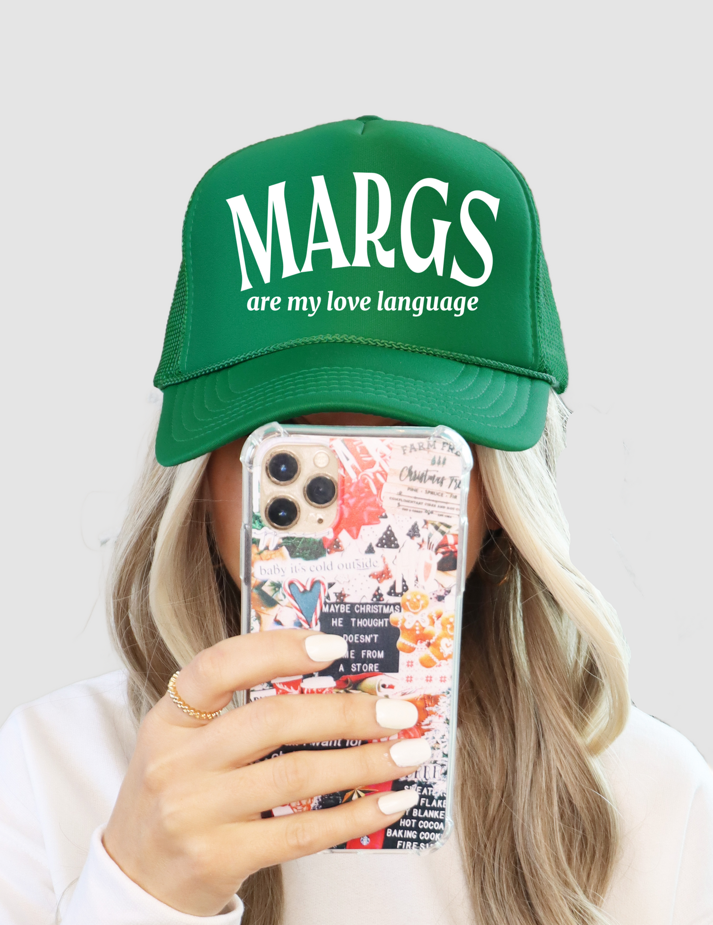 Margs Are My Love Language Trucker Cap/ Cinco De Mayo Hat/ Vacation Hat