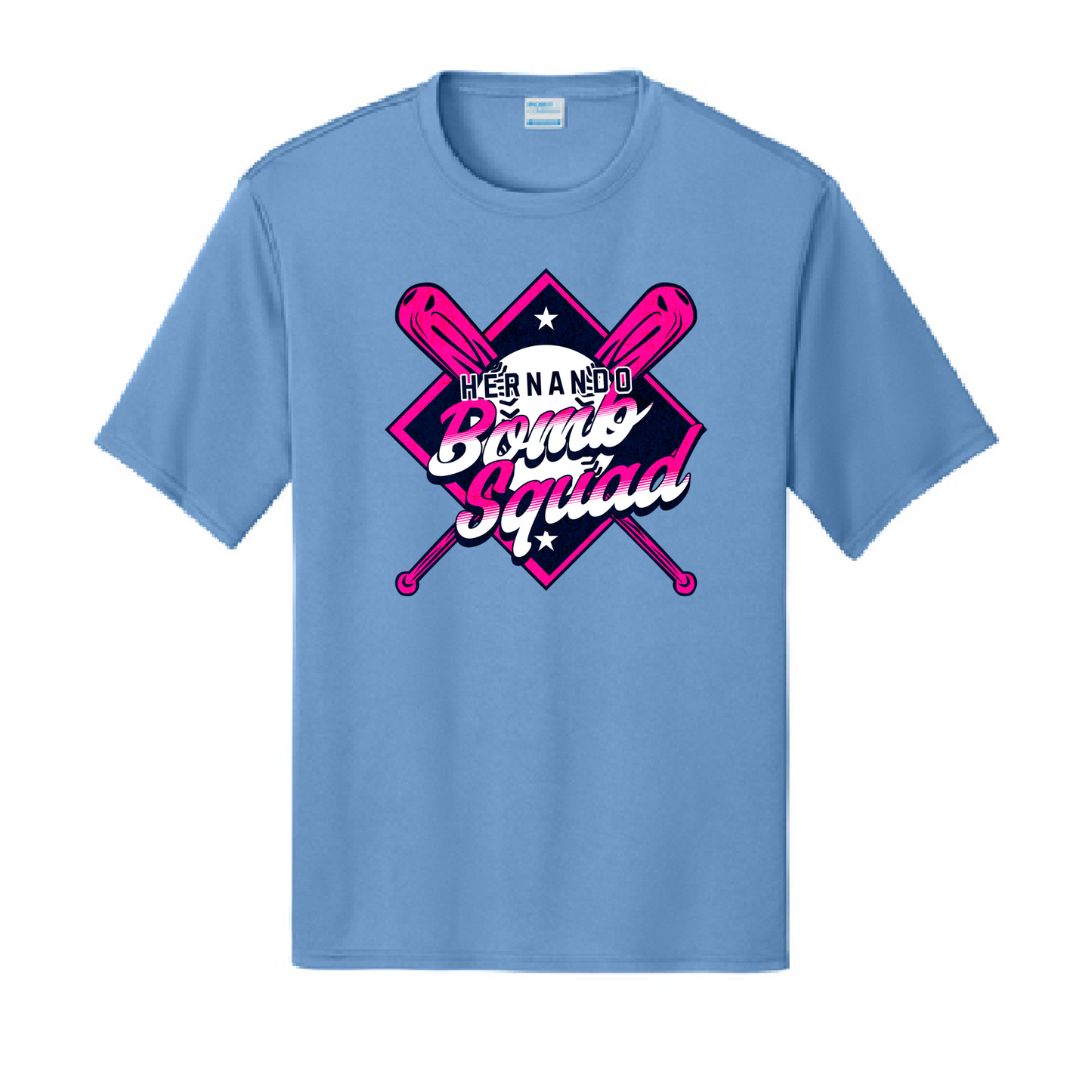 Hernando Bomb Squad -PINK PRINT -Drifit Style Tee/ Youth and Adult Options Available/ Multiple Color Options