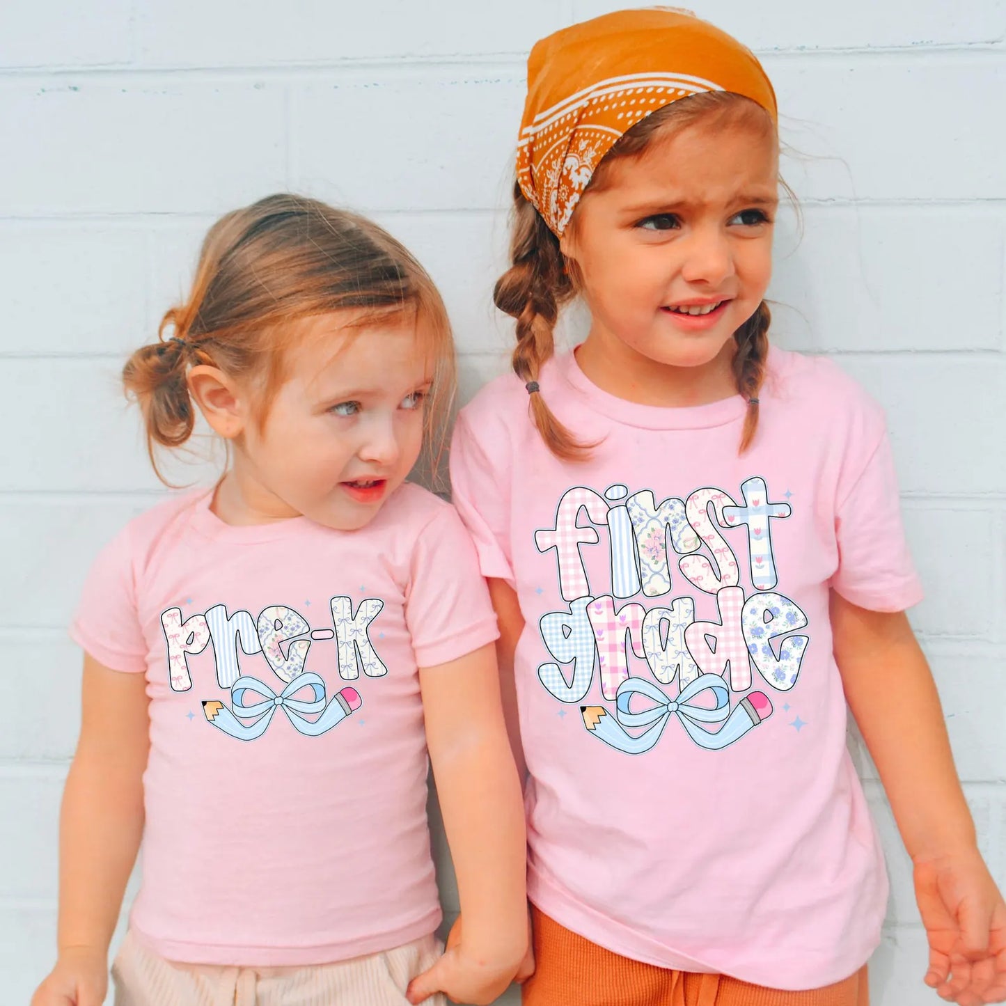 Back To School Students or Teachers Shirt/ All Grades Available/ Coquette Back To School