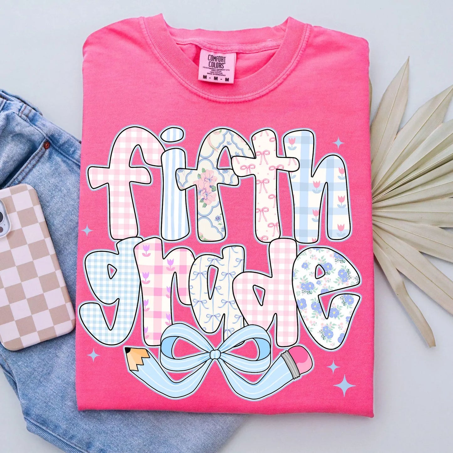 Back To School Students or Teachers Shirt/ All Grades Available/ Coquette Back To School