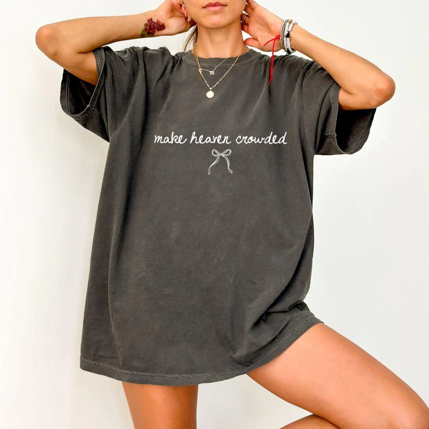 Comfort Colors Make Heaven Crowded Shirt/ Religious Tees/ Multiple Colors