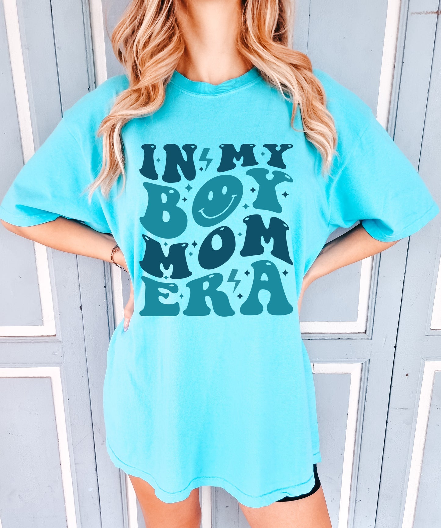 Comfort Colors In My Boy Mom Era Tee/ Boy Mom/ Moms of Boys