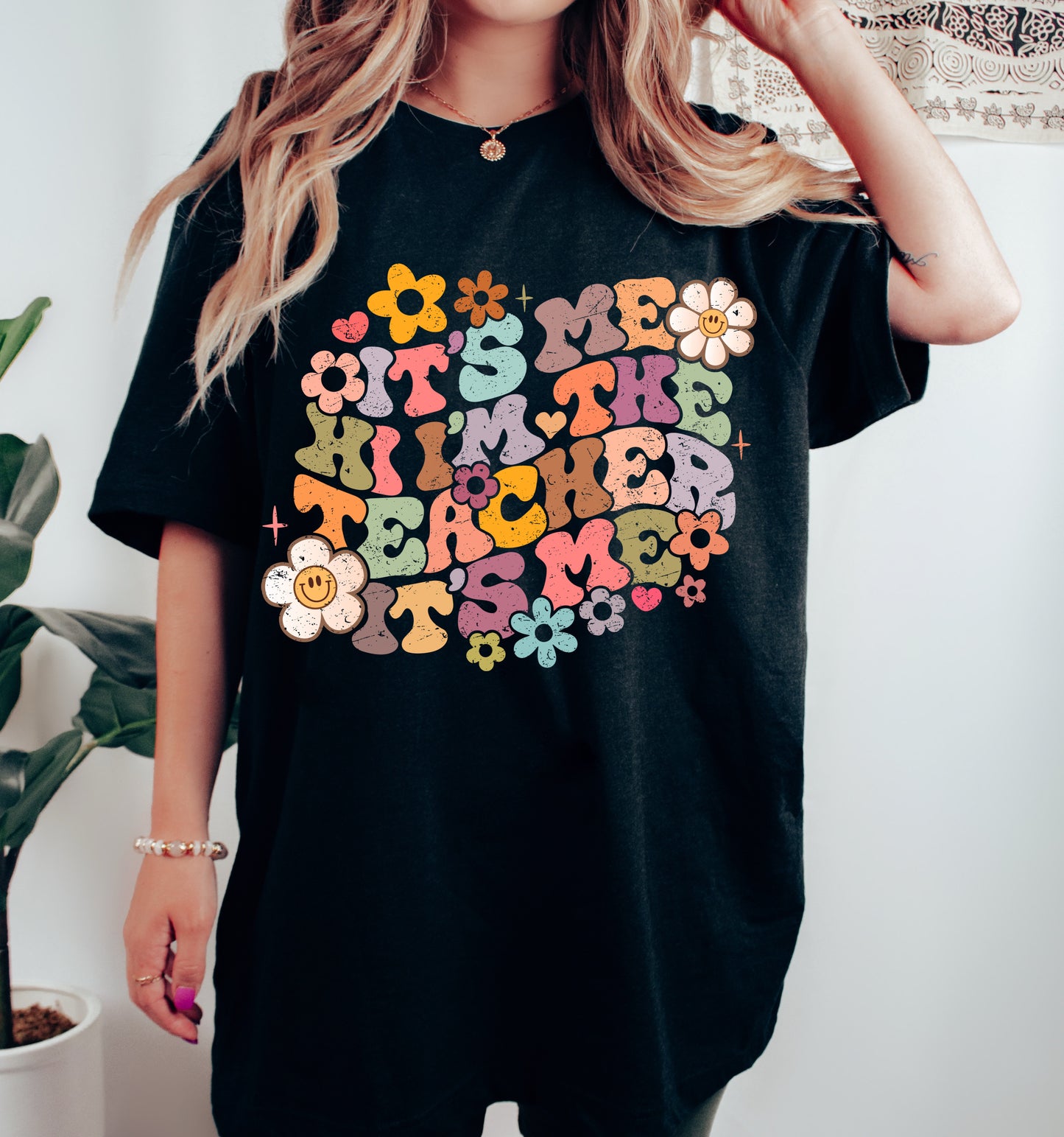 Comfort Colors or Bella Canvas It's Me, Hi! I'm The Teacher, It's Me Tee/ Back To School Shirts