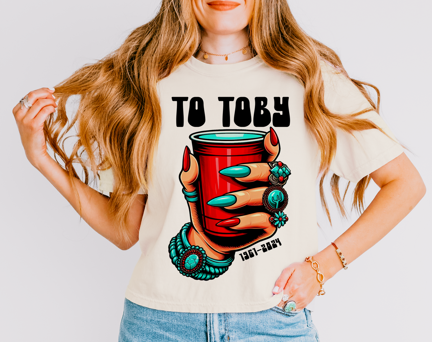 Comfort Colors Crop To Toby Shirt/ Country Western Music Shirt/ Nashville Shirt