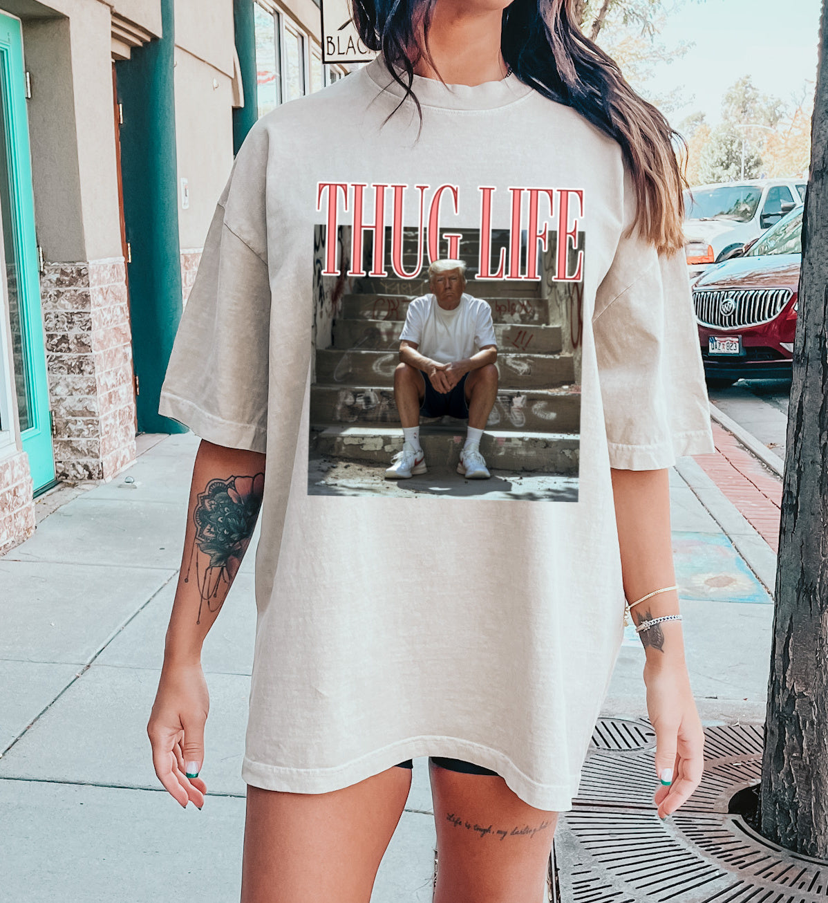 Comfort Colors Funny Thug Life Shirt
