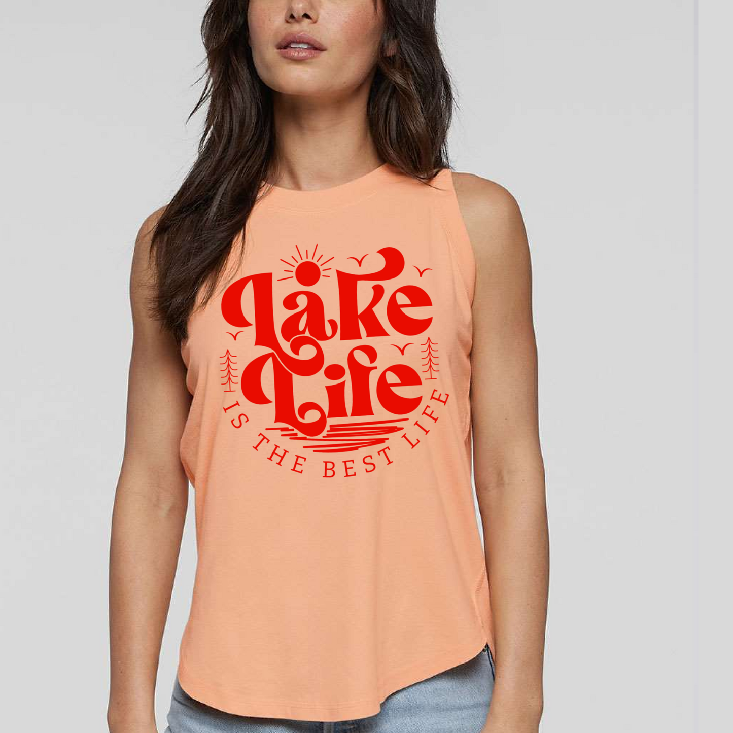 Lake Life Is The Best Life Tank/ Soft Style Tank